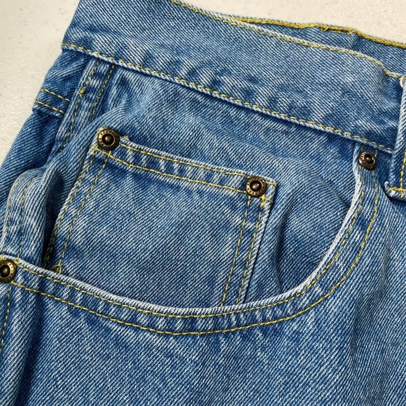 Redhead Jeans Men's 40 X 30 Straight Leg Blue Cotton Denim Heavy Casual - Picture 8 of 11